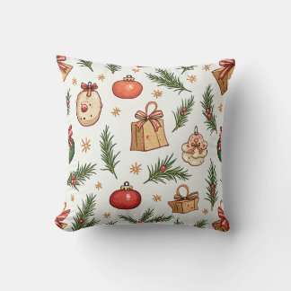 Warm Christmas, Cozy Pillow