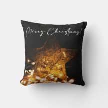 Warm Christmas Decorative Pillow – Cozy Design