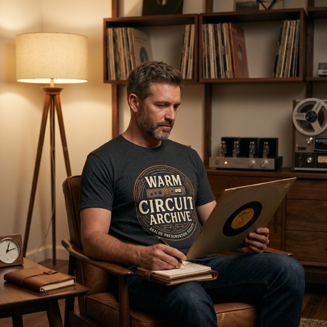 Warm Circuit Archive Audiophile T-Shirt (Creator Uploaded)