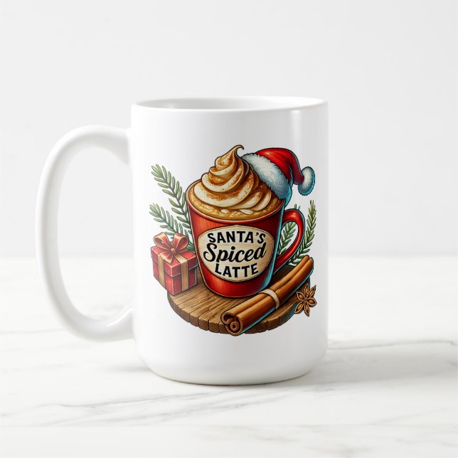 Warm Coffee Vibes Sublimation Design Mug (Left)