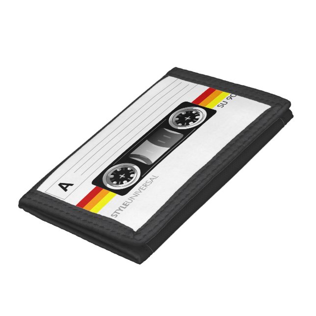 Warm color cassette tape wallet (Bottom)