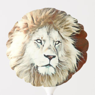 Warm colored Lion Balloon