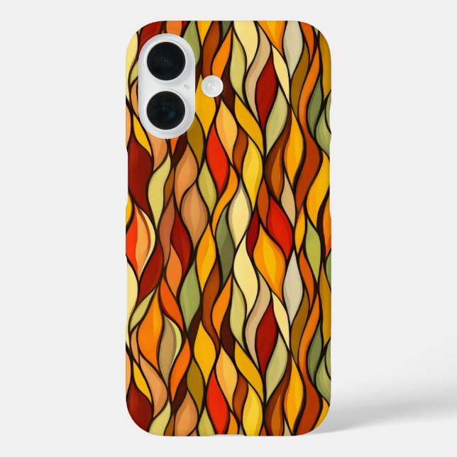 Warm Colors Abstract Fall Case-Mate iPhone Case (Back)