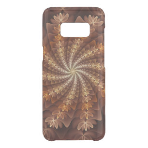Warm Colors, Trippy Modern Fractal Art Pattern Uncommon Samsung Galaxy S8 Case