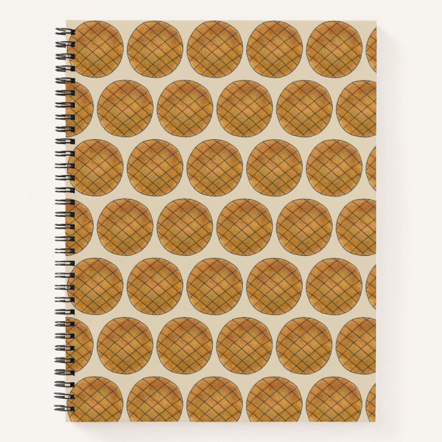 Warm Cookies Peanut Butter Rainbow Chip Bake Sale Notebook (Front)
