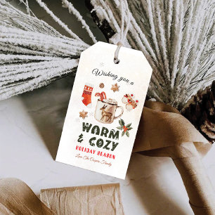 Warm & Cozy Christmas Gift Tag