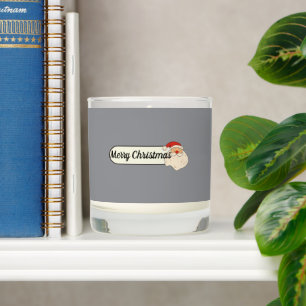 Warm & Cozy Merry Christmas Candle – Scented Jar