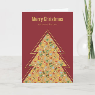 Warm & Cozy Traditional Christmas Card