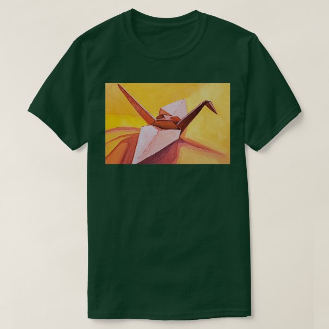 Warm Crane T-Shirt (Design Front)