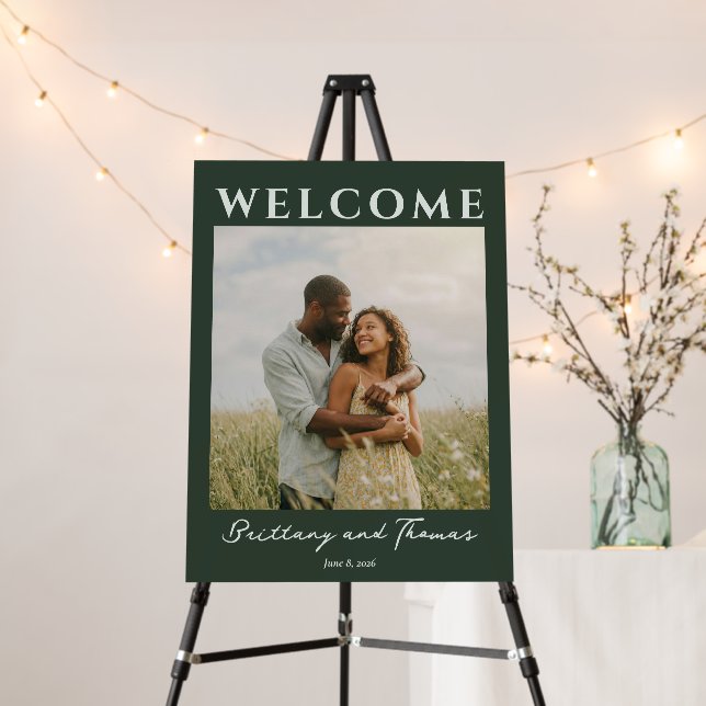 Warm Dark Green Photo Foam Board (In Situ (Stand))