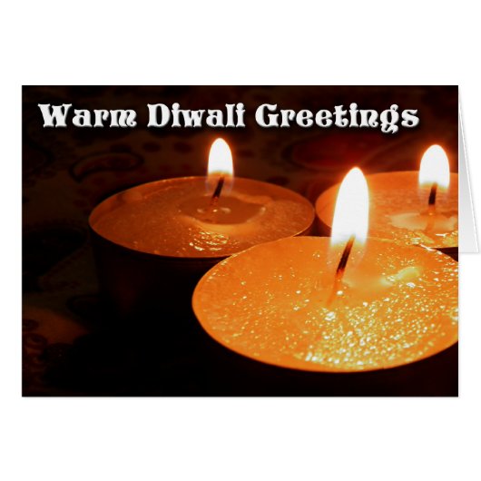 Warm Diwali Greetings (Front Horizontal)