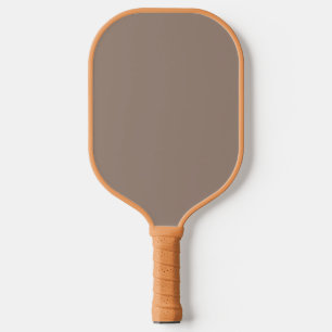 Warm Dusty Rose Background – Wedding Design Carbon Fiber Pickleball Paddle