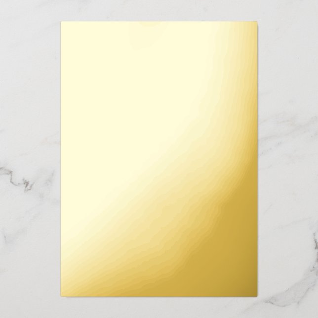 Warm Dusty Rose Background – Wedding Design Foil Invitation (Front)