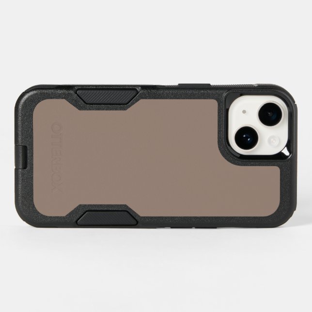 Warm Dusty Rose Background – Wedding Design Otterbox iPhone Case (Back Horizontal)