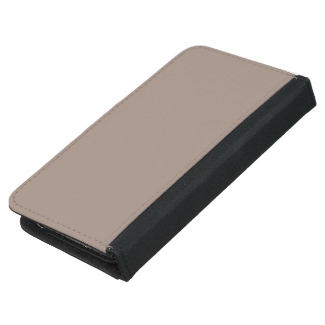 Warm Dusty Rose Background – Wedding Design Samsung Galaxy Wallet Case (Top)