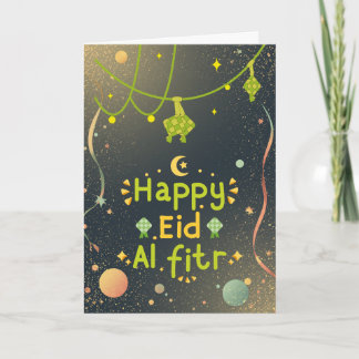 Warm Eid Celebration Design Card