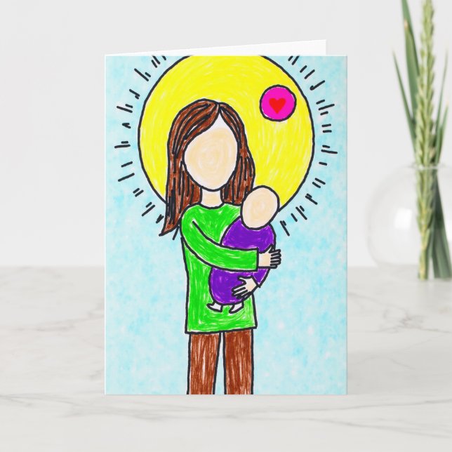 Warm Embrace Mothers Day Card (Front)