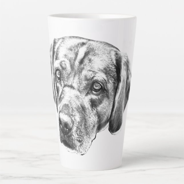 Warm Eyes in Harvest Glow Latte Mug (Front)