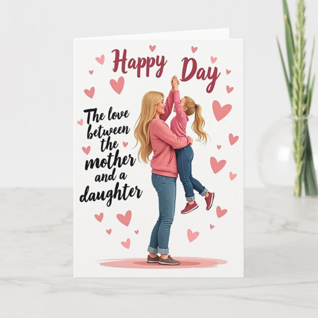 Warm Family Mothers Day Card (Front)