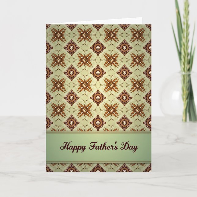 Warm Fathers Day Wishes Card (Front)