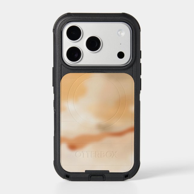 Warm Flow Abstract Otterbox iPhone Case (Back)