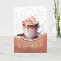 Warm Friendship Appreciation with Cup of Comfort