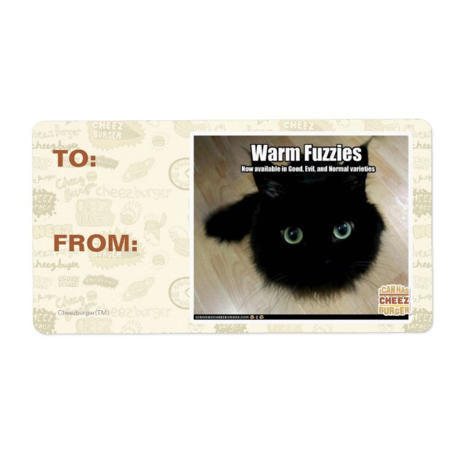 Warm Fuzzies Label (Front)