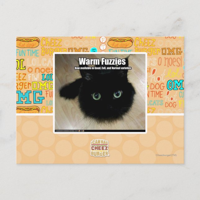 Warm Fuzzies Postcard (Front)