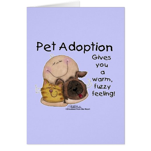 Warm, Fuzzy Feeling! Cards (Front)
