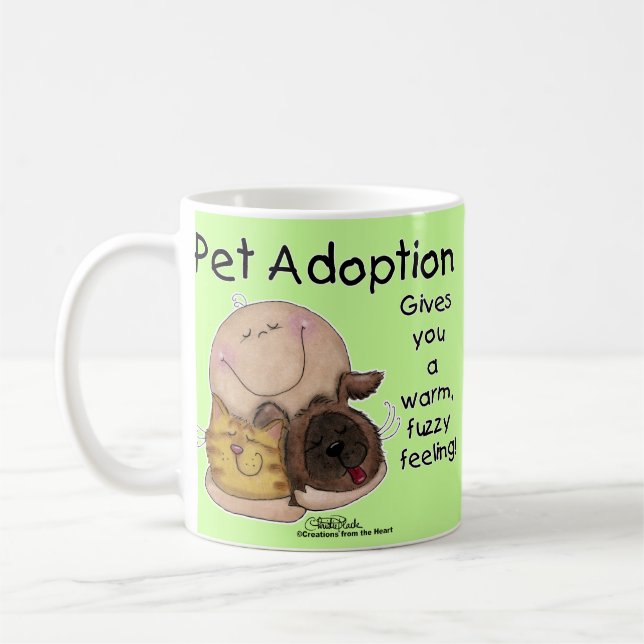 Warm, Fuzzy Feeling! Coffee Mug (Left)