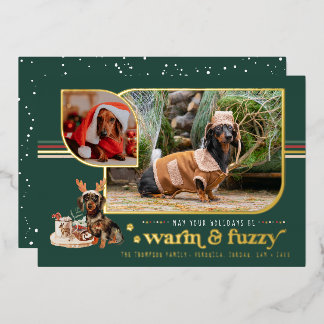 Warm & Fuzzy | Pet Holiday Photo Card