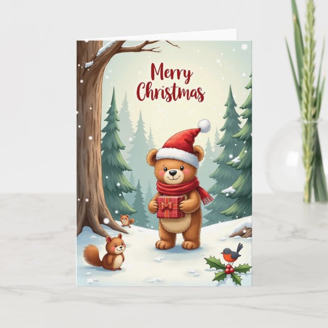 Warm Gift Christmas Card (Front)