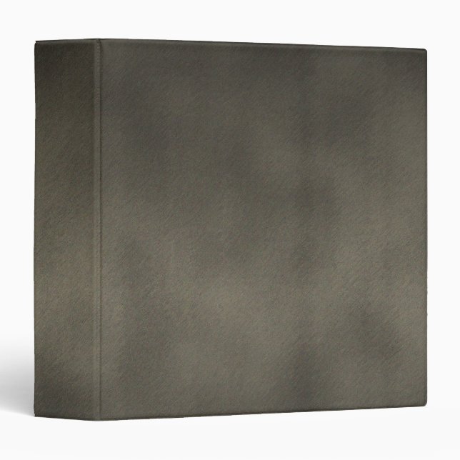 Warm Gray Goth Ombre Background Art 3 Ring Binder (Front/Spine)