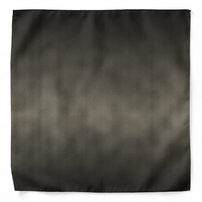 Warm Gray Goth Ombre Background Art Bandana (Front)