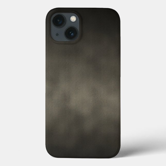 Warm Gray Goth Ombre Background Art Case-Mate iPhone Case (Back)