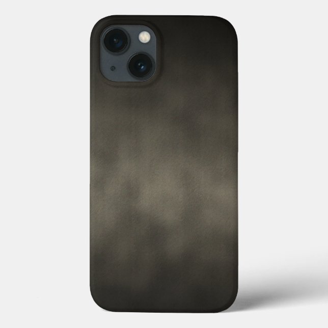 Warm Gray Goth Ombre Background Art Case-Mate iPhone Case (Back)