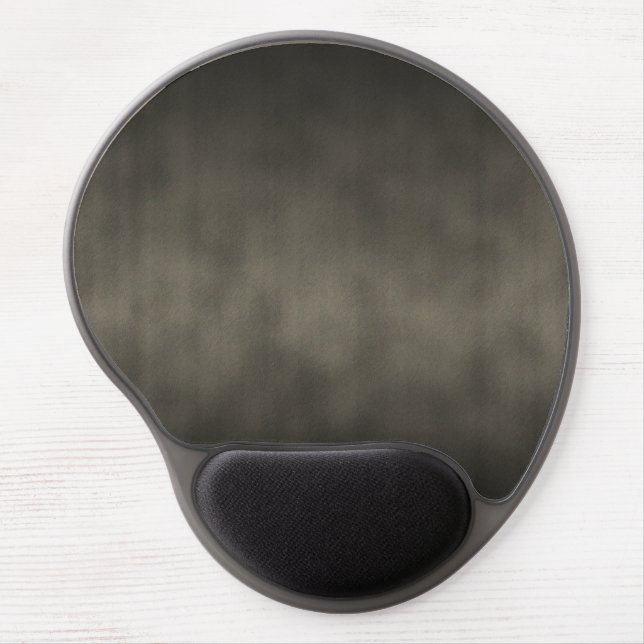 Warm Gray Goth Ombre Background Art Gel Mouse Pad (Front)