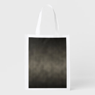 Warm Gray Goth Ombre Background Art Grocery Bag