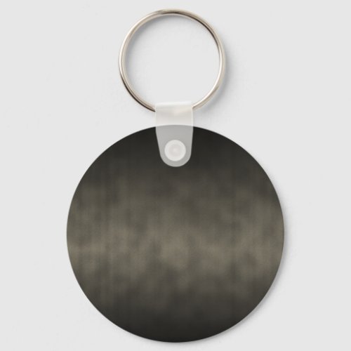 Warm Gray Goth Ombre Background Art Keychain