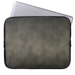 Warm Gray Goth Ombre Background Art Laptop Sleeve