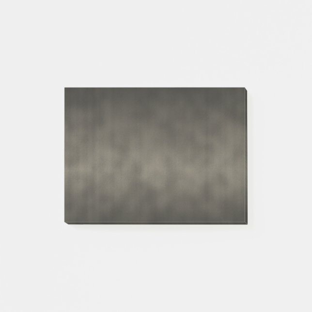 Warm Gray Goth Ombre Background Art Post-it Notes (Front)