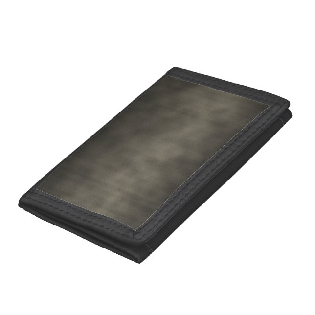 Warm Gray Goth Ombre Background Art Wallet (Bottom)