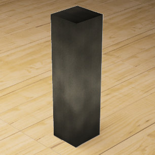 Warm Gray Goth Ombre Background Art Wine Gift Box