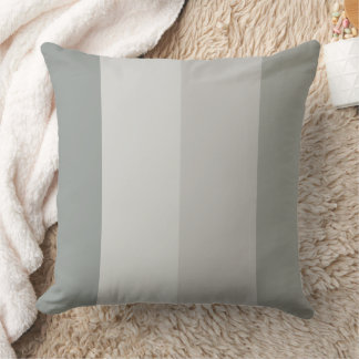 Warm Gray Grey Color Palette Throw Pillow