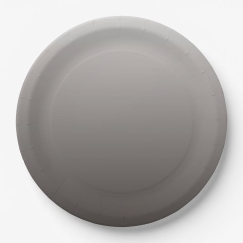 Warm Gray Light to Deep Hues Paper Plates