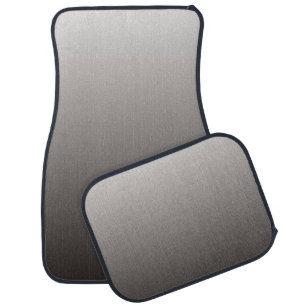 Warm Gray Light to DeepTones Car Floor Mat