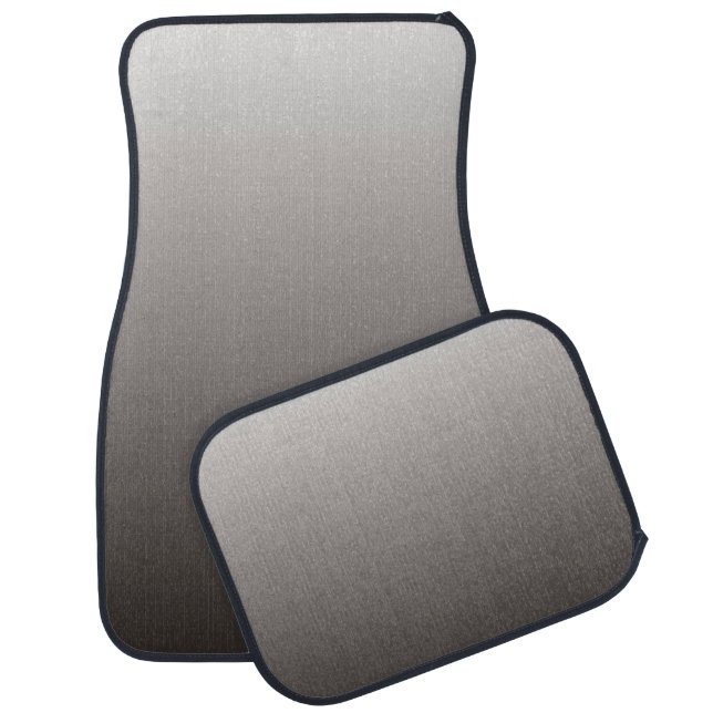 Warm Gray Light to DeepTones Car Floor Mat (Set)