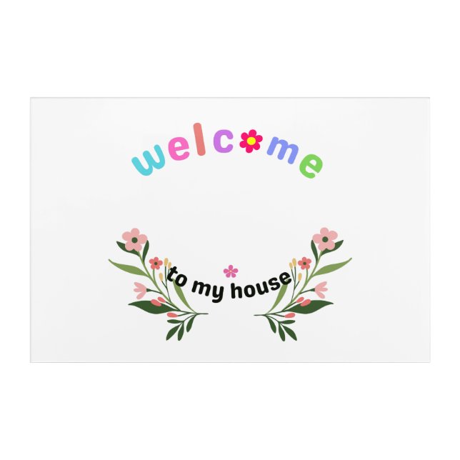 warm Greetings Acrylic Wall Art (Front)