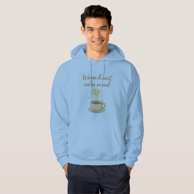 Warm Heart Calm Mind Cozy Hoodie (Front Full)