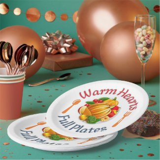 Warm Hearts Full Plates, Thanksgiving Gift
